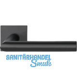 SOLIDO Dr�ckergarnitur NORWEGEN - eckig, ohne Schl�sselrosette, schwarz