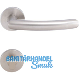 SOLIDO Dr�ckergarnitur HELSINKI DIN - auf Rosette WC, 38 - 45, Edelstahl matt