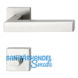 SOLIDO Dr�ckergarnitur MALM� DIN - auf Rosette WC, 38 - 45, Edelstahl matt