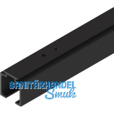 SOLIDO 100 Laufschiene L=4000 mm schwarz matt