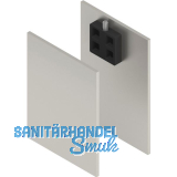 SOLIDO 100/HELM Abdeckkappen-Set Montageschiene/Abstand/Blende H/G Edelstahl