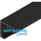 SOLIDO 100/HELM Montageprofil auf Ma� geschnitten L=6000 mm schwarz matt