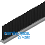 SOLIDO 100/HELM B�rste 17mm zu Blende H/G u. Anschlagkasten Glas auf Ma� schwarz