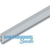 SOLIDO 100/HELM Abstandsprofil 9 mm auf Ma� L=6000 mm silber eloxiert