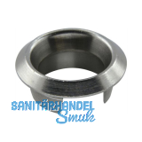 Profilzylinder - Zierring, Au�en - � 25 mm, H�he 10,5 mm, Edelstahl