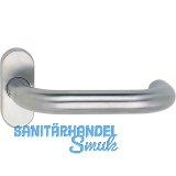 GRUNDMANN Dr�cker GEOS - auf Rosette, 1754 D8K, 8, silber eloxiert