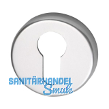 FH-Zylinderrosette PZ, GEOS m. Universaltr�ger "U", � 50, H:8, silber eloxiert