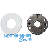 HEWI Dr�ckerrosetten innen 305.20R - Polyamid, lichtgrau