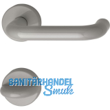 Dr�ckergarnitur 111.20 R - auf Rosette WC, 38 - 48, felsgrau