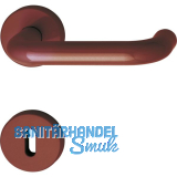 Dr�ckergarnitur 111.23 R - auf Rosette BB, 38 - 48, rubinrot