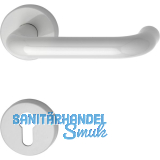 FH-Dr�ckergarnitur 111.23 R - auf Rosette PZ, 38 - 48, Polyamid, lichtgrau