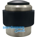 MARCHESI Boden- und Wandt�rpuffer, Gummi schwarz � 35 mm, Aluminium