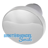 Knopfdr�ckerlochteil Flachform, � 45 mm, Aluminium poliert