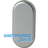 FSB Blindrosette 17 1757 oval, 32,5 x 70 x 7 mm, Aluminium silber eloxiert