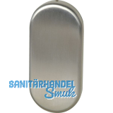 FSB Blindrosette 17 1757 oval, 32,5 x 70 x 7 mm, Edelstahl matt