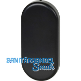 FSB Blindrosette 17 1757 oval, Aluminium tiefschwarz �hnlich RAL 9005