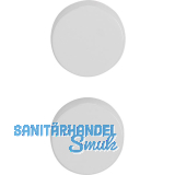 Befestigung Stossgriff rund Kunstoff wei� RAL 9010