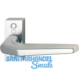 Dr�ckerhalbgarnitur FRANKFURT 117GF/22 auf Rosette, Aluminium silber eloxiert