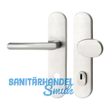 SH-Wechselgarnitur ARC - auf Schild PZ92, mit Kzs., Edelstahl, RC3, H�he 16 mm