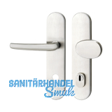 SH-Wechselgarnitur BR�NN-auf Schild PZ92, mit Kzs., Edelstahl