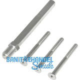 SH-Befestigungsset, Wechselstift u. Schrauben,TS 36-45,Stahl verzinkt