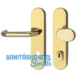 SH-Wechselgarnitur HARMONIE auf Schild PZ92, mit Kzs., PVD-messingf�rbig