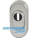 FSB Sicherheitsrosette 73 3249 oval PZ mit Kernziehschutz, Edelstahl matt