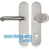 SH-Wechselgarnitur HARMONIE-auf Schild PZ92, mit Kzs., Edelstahl