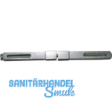 Dr�ckerstift geteilt, 140 mm, VK abgesetzt von 9 auf 8 mm, ungepr�ft, CrVI frei