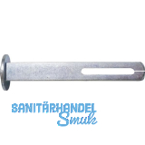 Wechselstift, 80 mm, VK 8 mm, Stahl verzinkt