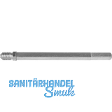 Wechselstift Nr. 4/3, M12, 160 mm, Achsialbohrung, VK: 8,5/8, verzinkt