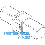 HEWI Wechselstift 72.9PS VK 9 x 40 mm, verzinkt