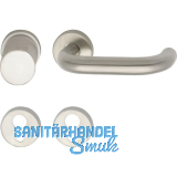 FH-Wechselgarnitur GEOS 1754/D6K FH-auf Rosette PZ, VK 9, Edelstahl