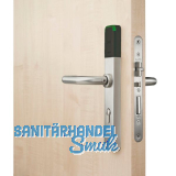 SALTO Langschildbeschlag XS4 One EM752U,PZ72, VK 8 mm,IP55,TS 38-60mm, Edelstahl