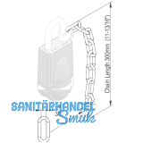 SALTO Kette f�r Neoxx G3 Vorhangschloss, 300 mm