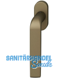 FSB Fenstergriff 34 1267 ovale Rosette, Aluminium mittelbronzefarbig