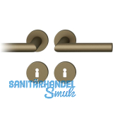 FSB Dr�ckergarnitur 12 1076 ASL auf Rosette BB, mittelbronzefarbig