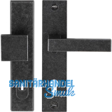 Sicherheits-Wechselgarnitur STUMM PZ92, rechts, verzinkt schwarz passiviert