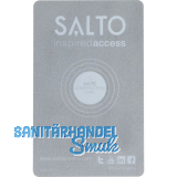 SALTO Mifare 1K Constructions-Card kontaktlos Kunststoff grau