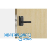 SALTO Rosettenbeschlag XS4 Mini EM150U VK 8 mm TS 35-50 mm U-Dr�cker schwarz