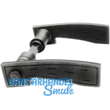 SCH�SSWENDER Dr�ckerpaar ELGA, Ansatz 18 mm, schwarz passiviert