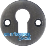 SCH�SSWENDER Zylinderrosette PZ, Parma, � 56 mm, H�he 3 mm, schwarz passiviert