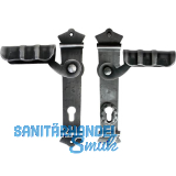 Sicherheits-Dr�ckergarnitur URBAN PZ92, schwarz passiviert lackiert