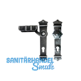 Sicherheits-Wechselgarnitur URBAN PZ88, links, schwarz passiviert lackiert