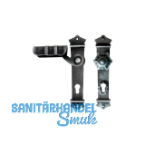 Sicherheits-Wechselgarnitur URBAN PZ92, links, schwarz passiviert lackiert