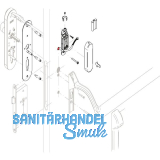 SALTO Panikstangenkit XS4 One KPB40, f�r Panikstange BKS oder ECO schwarz