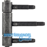 Steckband 3-teilig � 20mm,H�he 92mm,Stahl schwarz