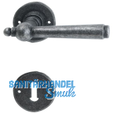 HALC� Dr�ckergarnitur FULP - auf Rosette BB, TS-50, schwarz passiviert