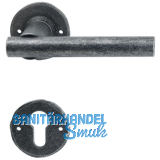 HALC� FH-Dr�ckergarnitur IMST - auf Rosette PZ, TS-50, schwarz passiviert