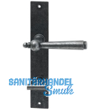 HALC� Dr�ckergarnitur FULP - auf Schild WC 90, TS-50, schwarz passiviert